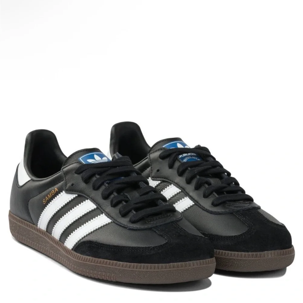 Adidas Samba Original Black/White Shoes New In Box Men’s Sz 6